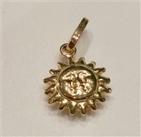 Pendente Gazzola Donna in Oro giallo PNPGFSOLEPICCM6